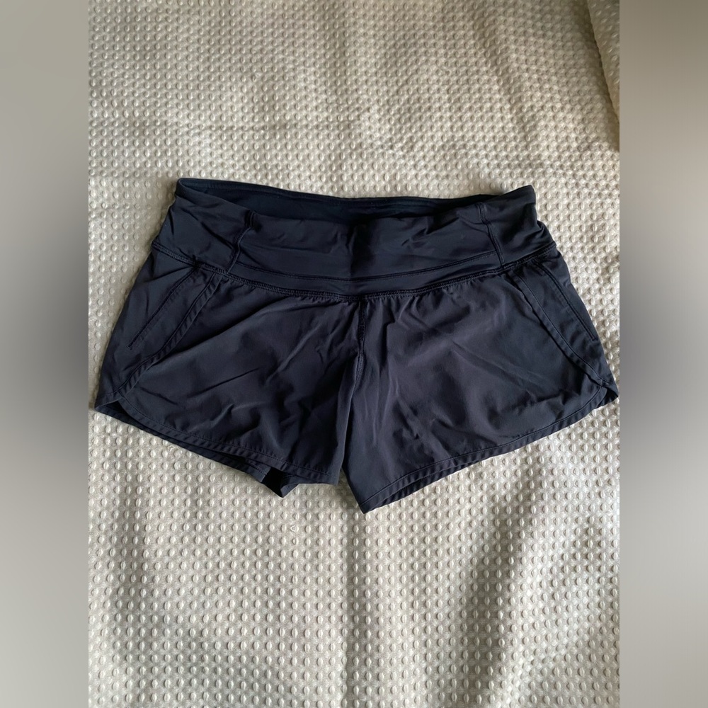 lululemon athletica Black Athletic Shorts